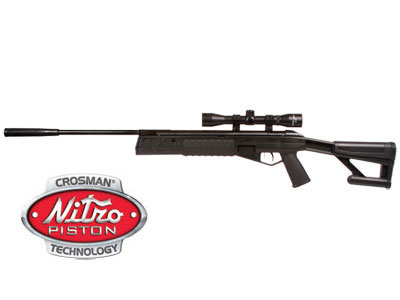 Crosman TR77 Air Rifle Combo, Nitro Piston