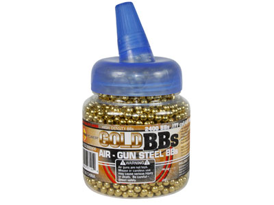 Firepower Gold BBs, .177 Cal, 2400ct