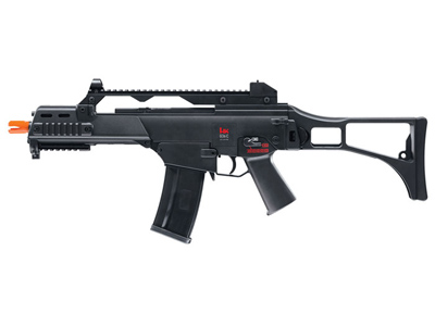 H&K G36C Dual Power Airsoft Rifle, Black