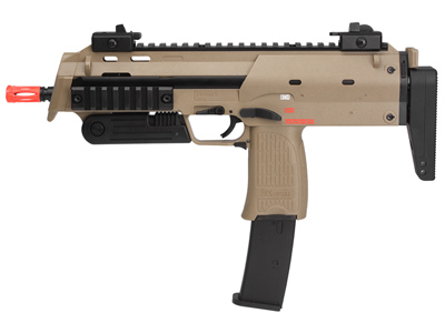H&K MP7 Elite Airsoft Submachine Gun, Desert Tan
