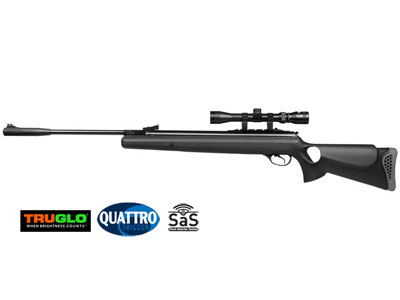 Hatsan 125TH Air Rifle Combo, Black