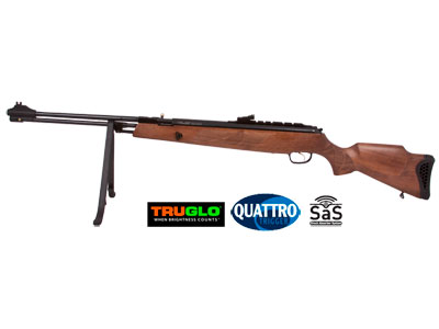 Hatsan Torpedo 155 Air Rifle, Walnut