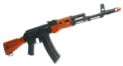 ICS AK74 Wood / Armory USA SSR-85C AEG Package