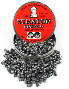 JSB Straton Diabolo .177 Cal, 8.2 Grains, Pointed, 500ct