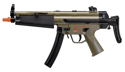 H&K MP5 Navy Dual Power Airsoft, Dark Earth Brown