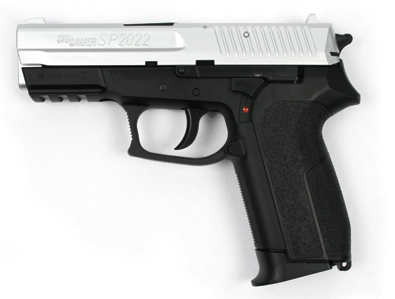SIG Sauer SP2022 CO2 BB Pistol, Silver, Metal