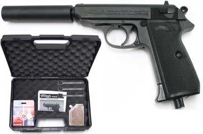 Walther PPK/S Kit with Fake Silencer