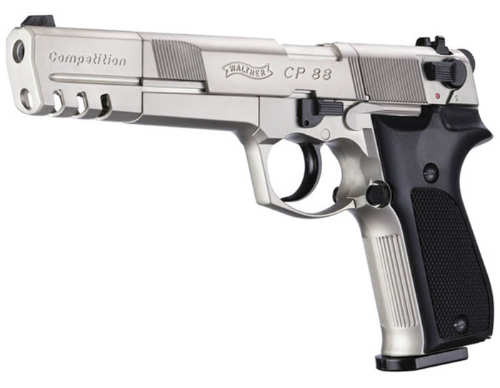 Walther CP88, Nickel, 6 inch barrel