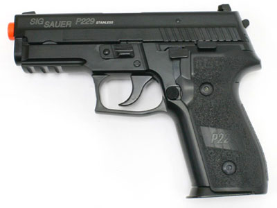 SIG Sauer P229 Full Metal Blow Back Gas Pistol