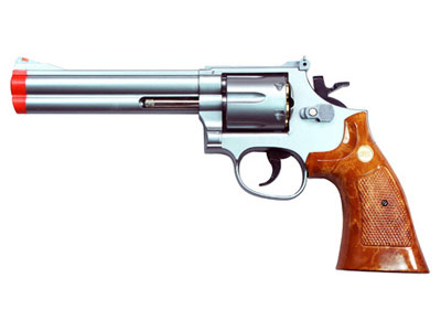 UHC Model 135 revolver 6 inch, Silver