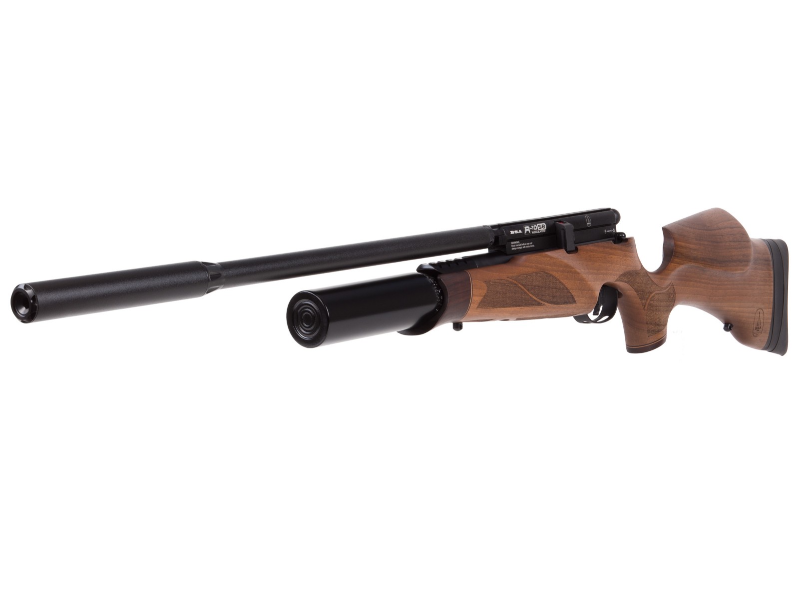 BSA R-10 SE PCP Air Rifle, Walnut Stock