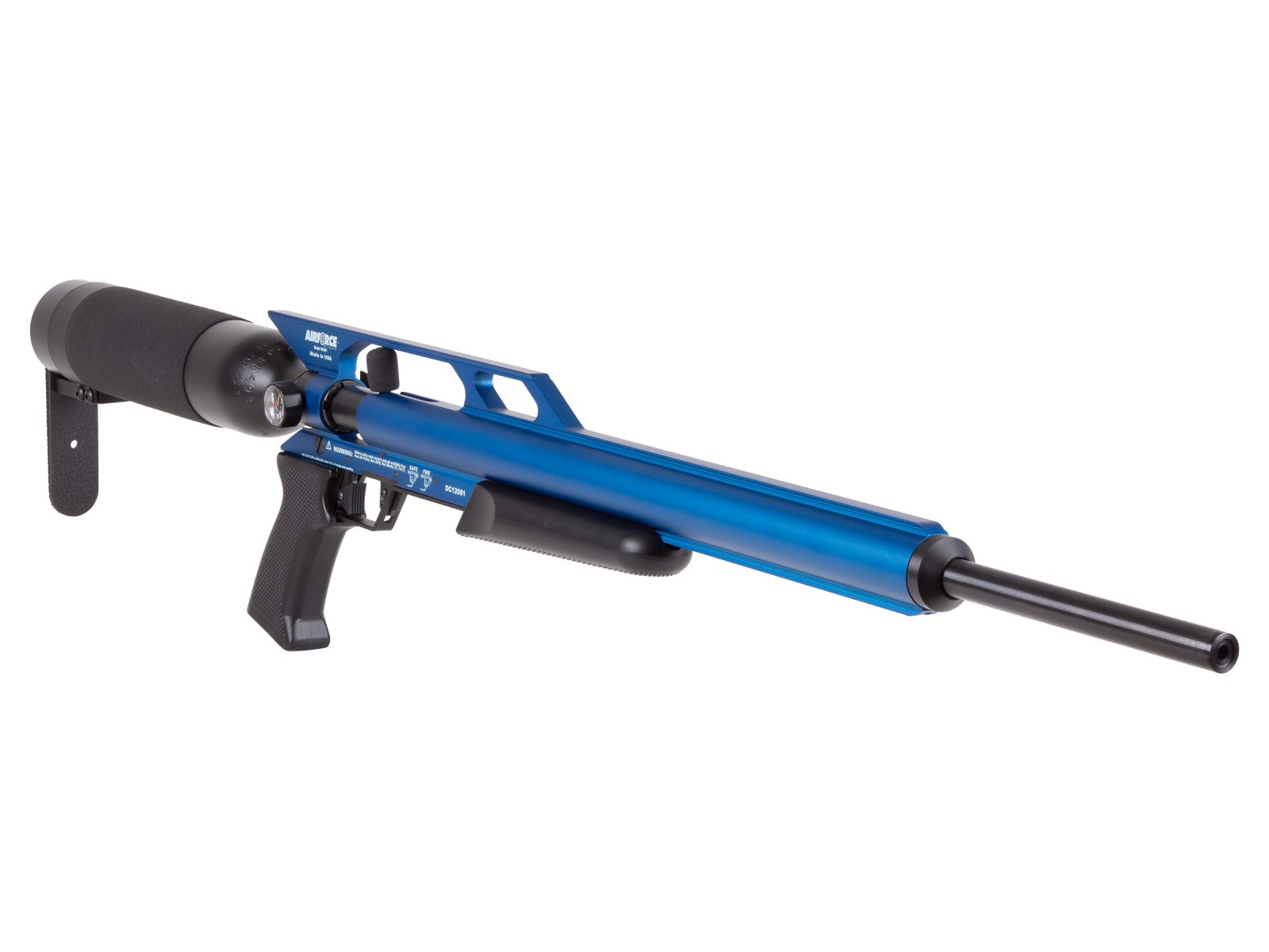 AirForce Condor PCP Air Rifle, Spin-Loc Tank, Blue 0.20