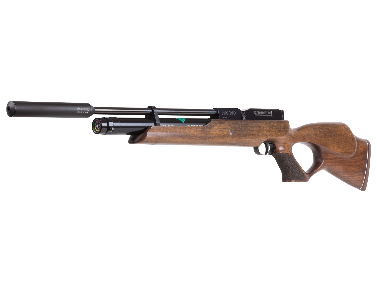 HW 100 TK PCP Air Rifle, Walnut