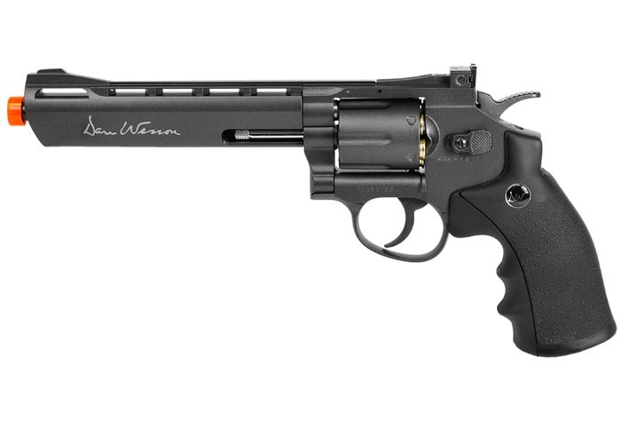 Dan Wesson 6" CO2 Airsoft Revolver, Grey