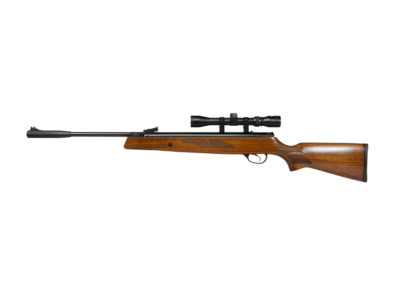 Hatsan 95 Air Rifle Combo, Walnut Stock 0.22