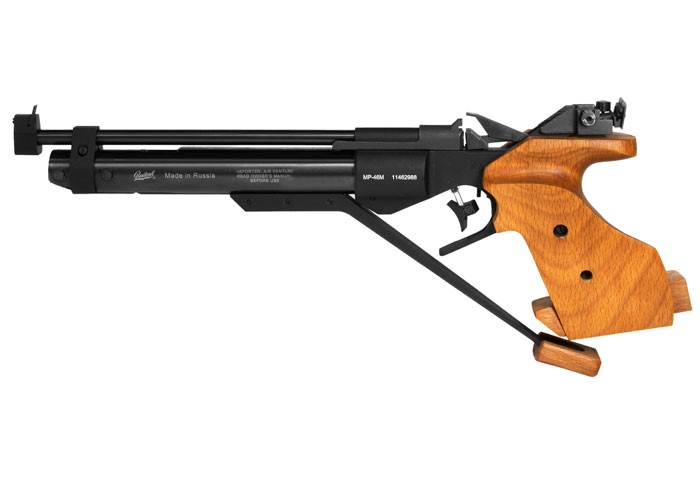 IZH 46M Air Pistol, Left Handed, Upgraded Trigger