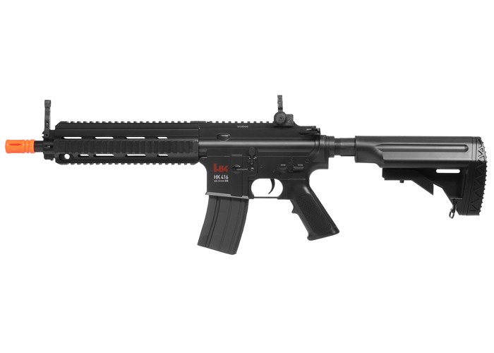 H&K 416 AEG Airsoft Rifle, Black 6mm