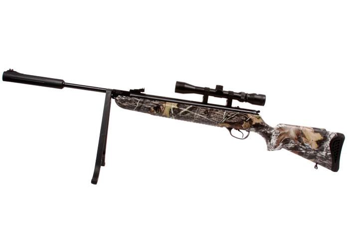 Hatsan 85 Sniper Air Rifle Combo, MOBU Camo Stock