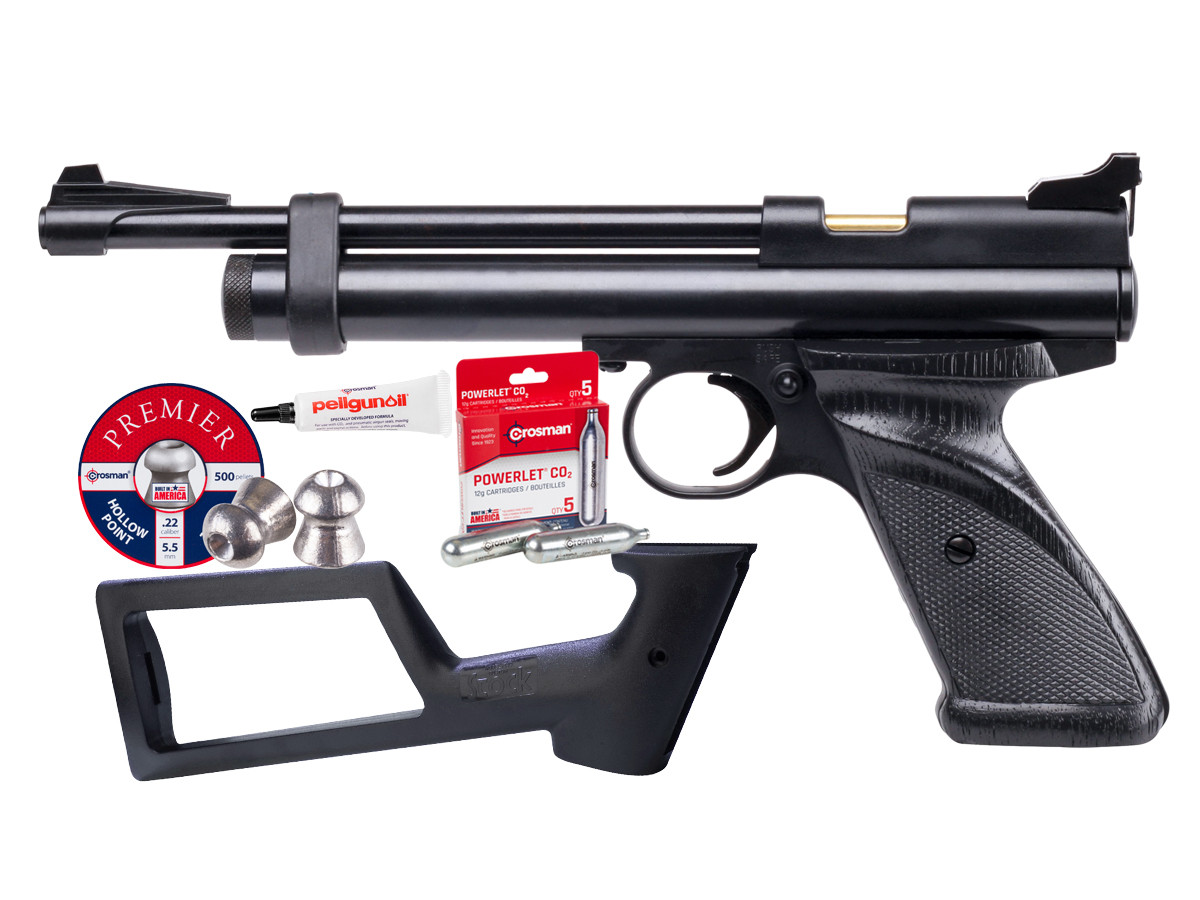 Crosman 2240 Bolt Action .22 Co2 Pellet Pistol for sale online 