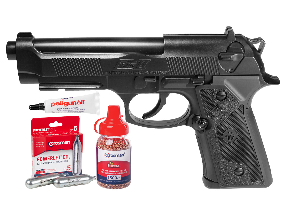 Beretta Elite II Pro Bundle BB Pistol 0.177