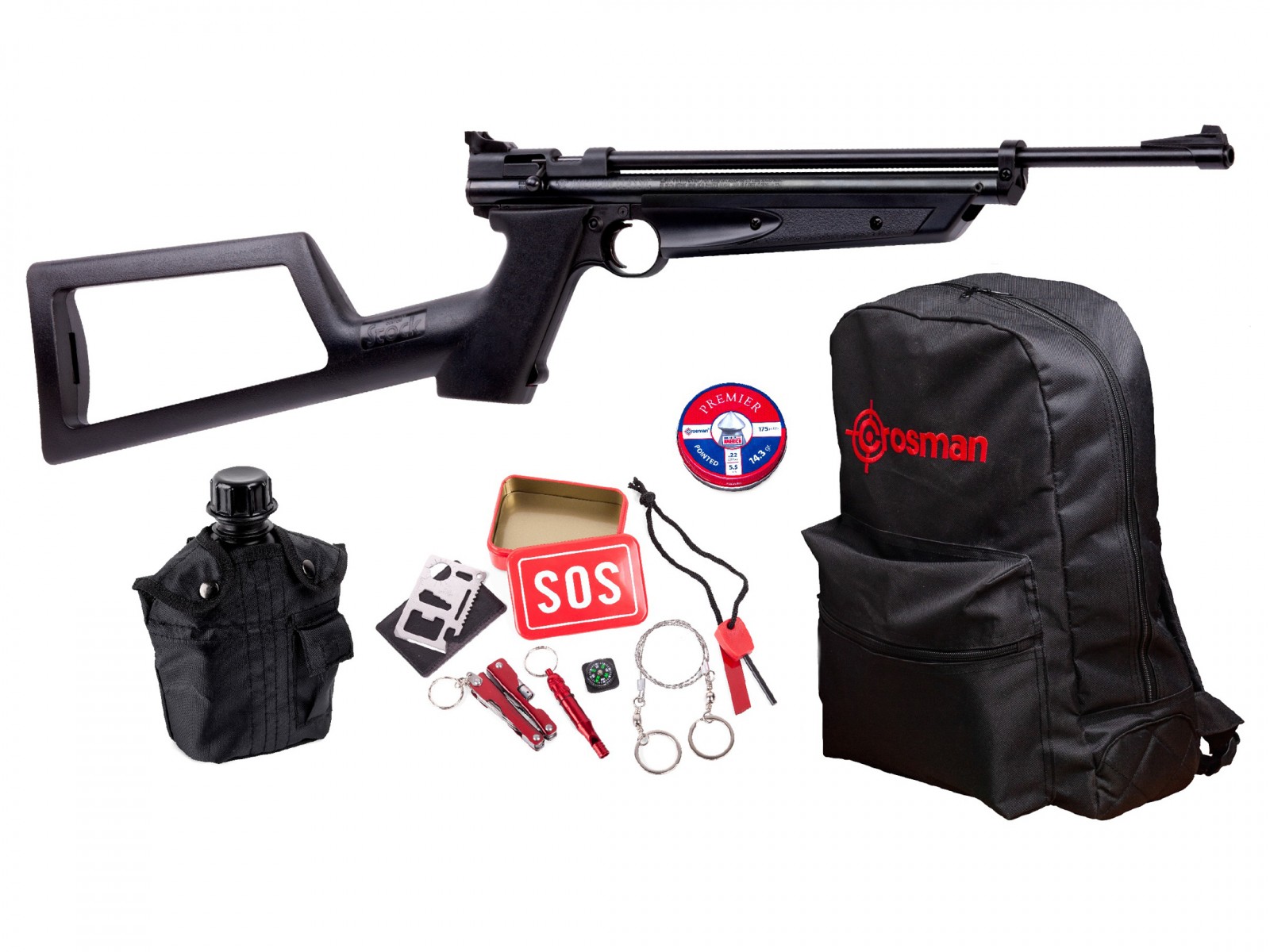 Crosman Doomsday Bug Out Air Rifle Kit 2.0