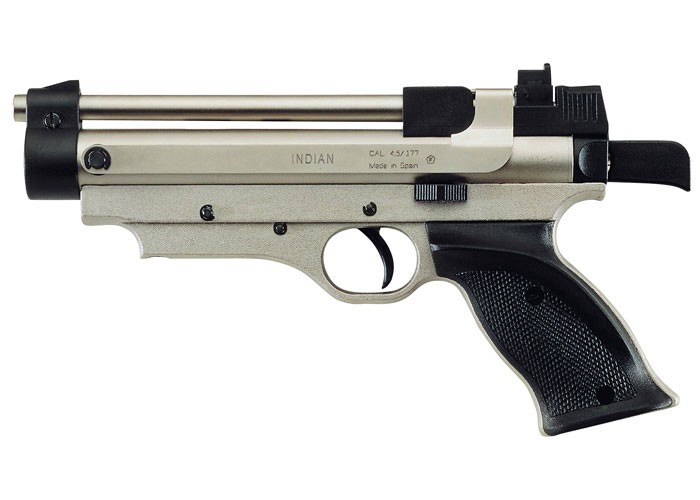 Cometa Indian Air Pistol, Nickel