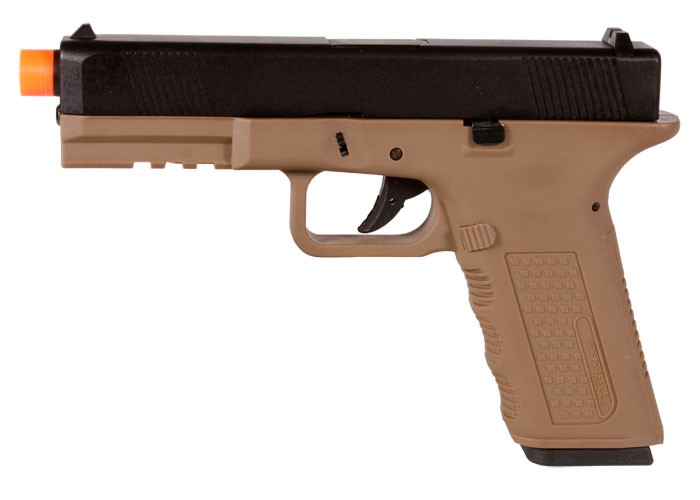 Echo1 Timberwolf Gas Blowback Airsoft Pistol, Tan