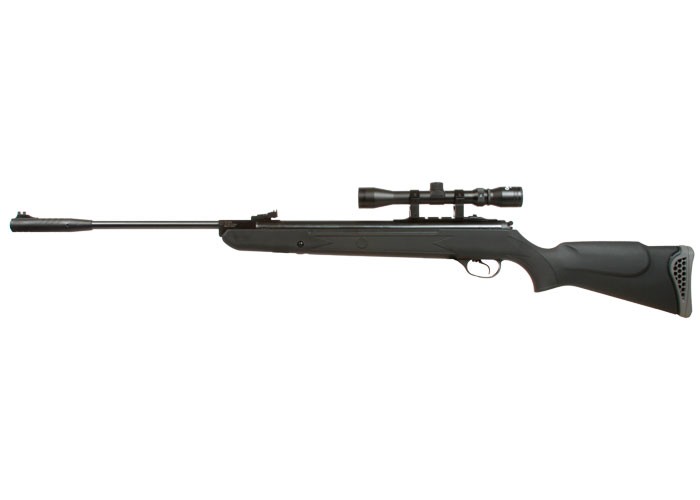 Hatsan 125 Air Rifle, Black Synthetic Stock