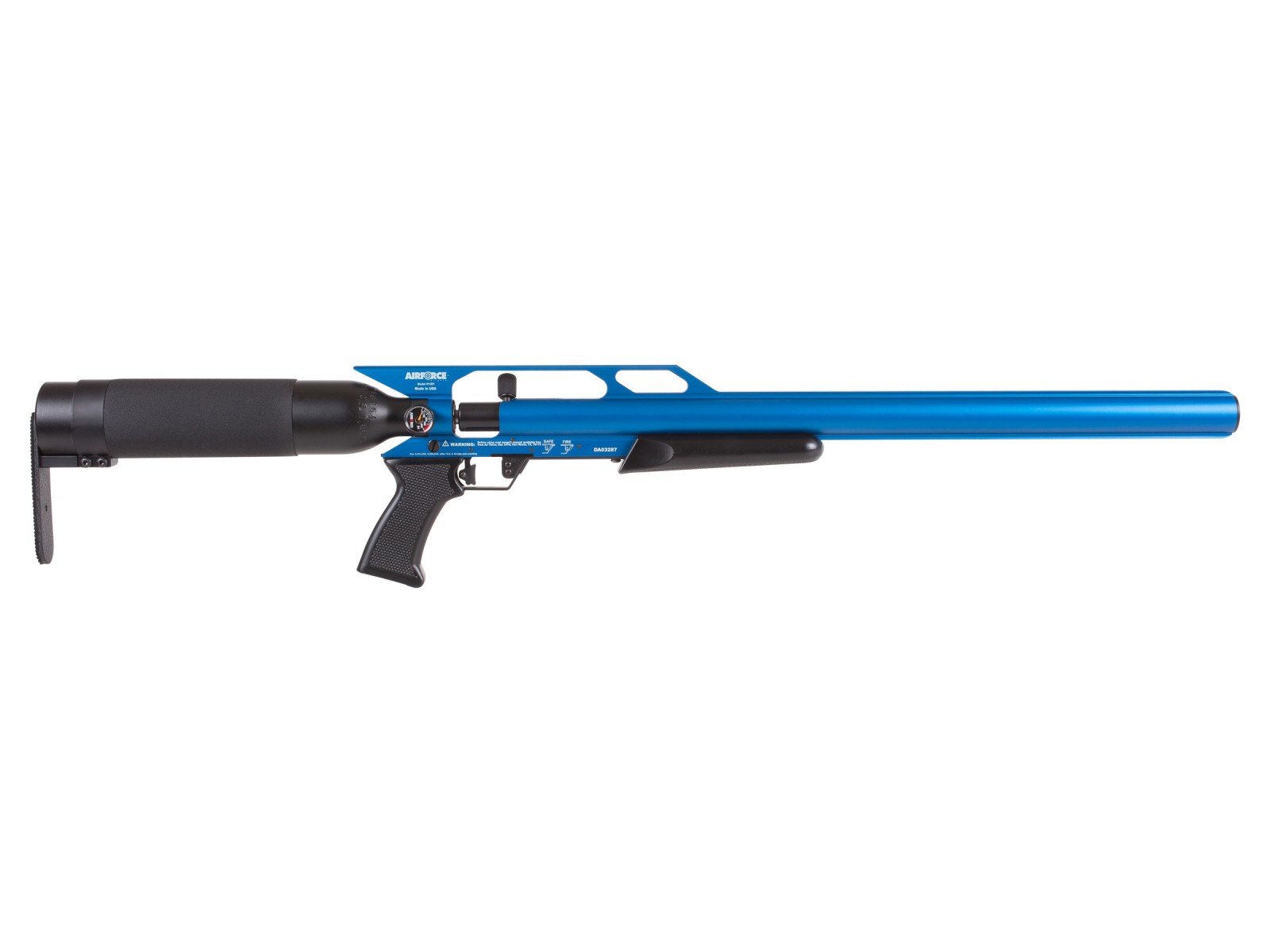 AirForce Condor SS PCP Air Rifle, Spin-Loc, Blue 0.22