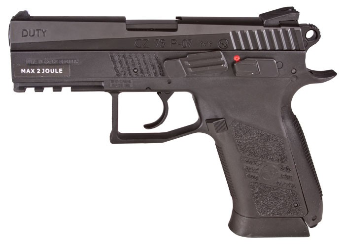 CZ 75 P-07 Duty CO2 Pistol, Blowback 0.177