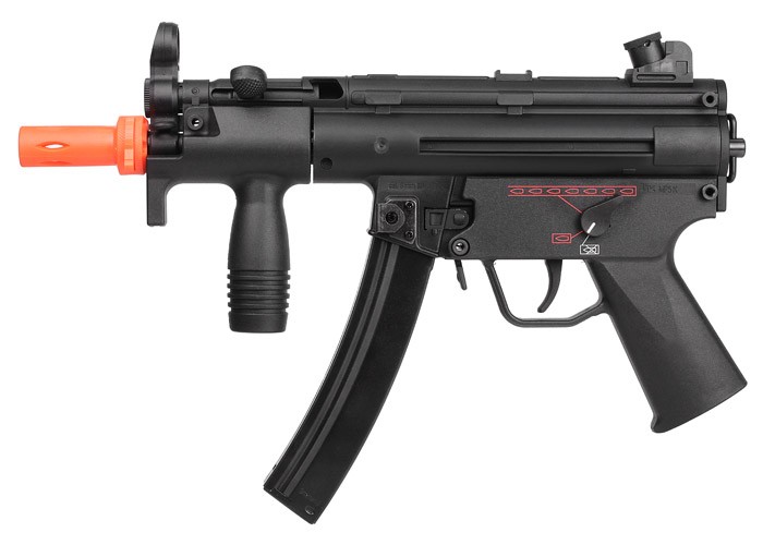 H&K MP5K AEG COMP Airsoft SMG, Black