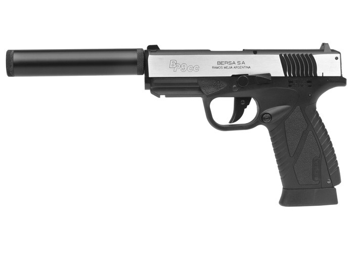 Bersa BP9CC CO2 Dual-Tone BB Pistol Kit