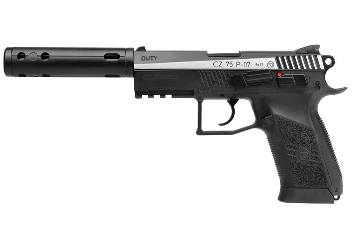 CZ 75 P-07 Duty Dual-Tone CO2 BB Pistol Kit