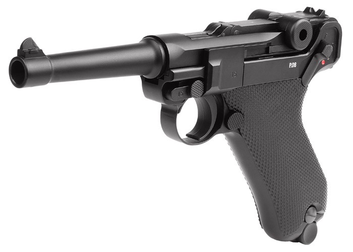 Legends Blowback P08 CO2 Pistol, Full Metal 0.177