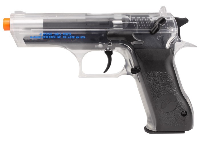 Baby Desert Eagle 941 CO2 Airsoft Gun, Clear