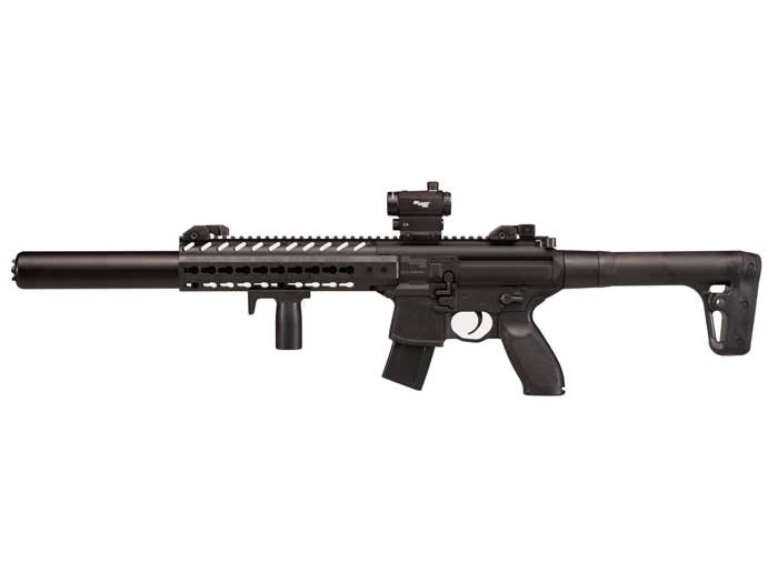 SIG Sauer MCX CO2 Rifle + Dot Sight, Black