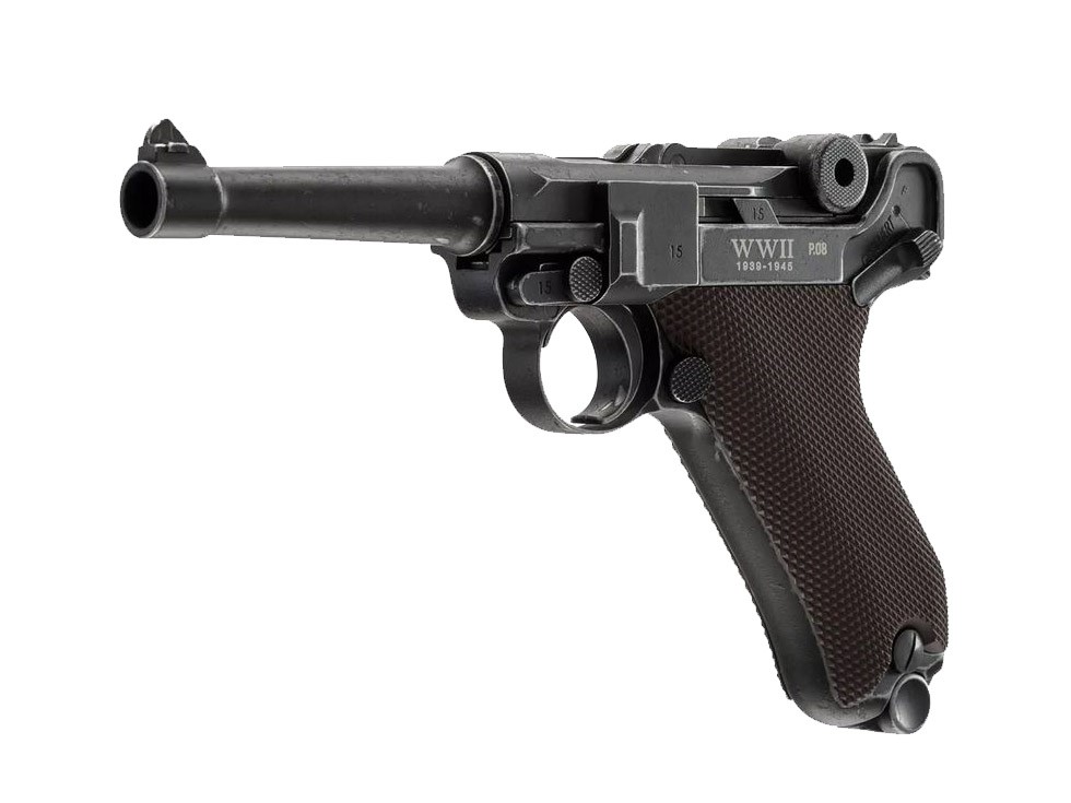 WWII Limited Edition P08 CO2 Pistol, Full Metal