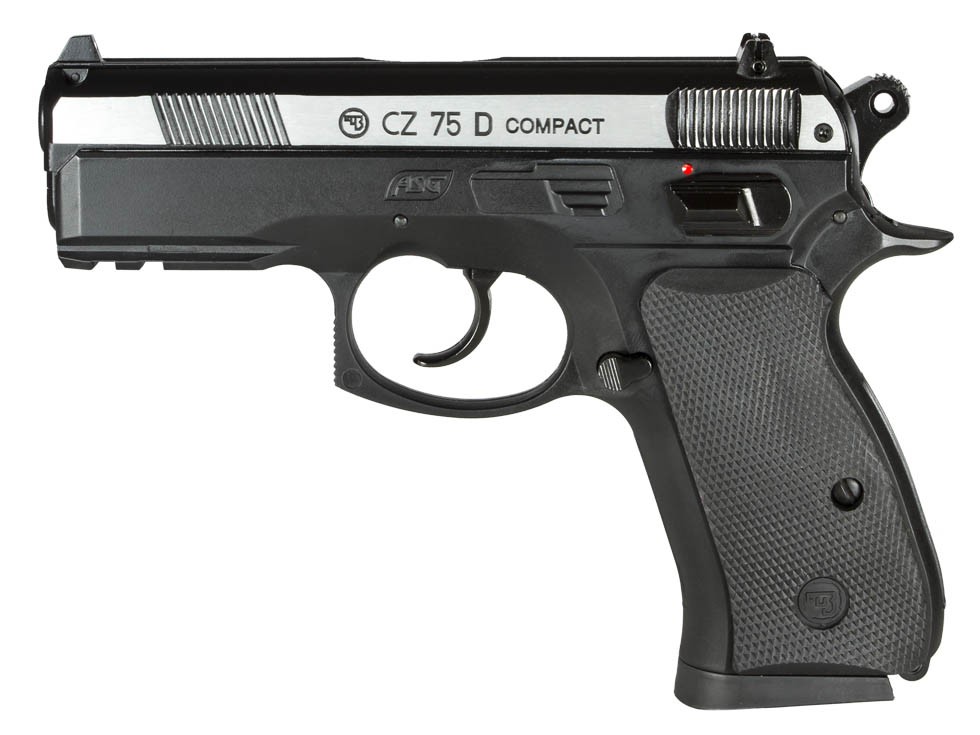 CZ 75D Compact CO2 BB Pistol, Dual-Tone 0.177