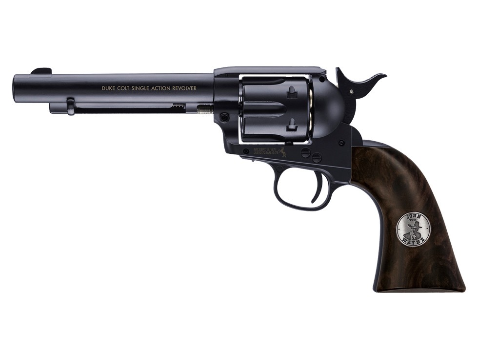 John Wayne Duke Colt CO2 BB Revolver, Blued