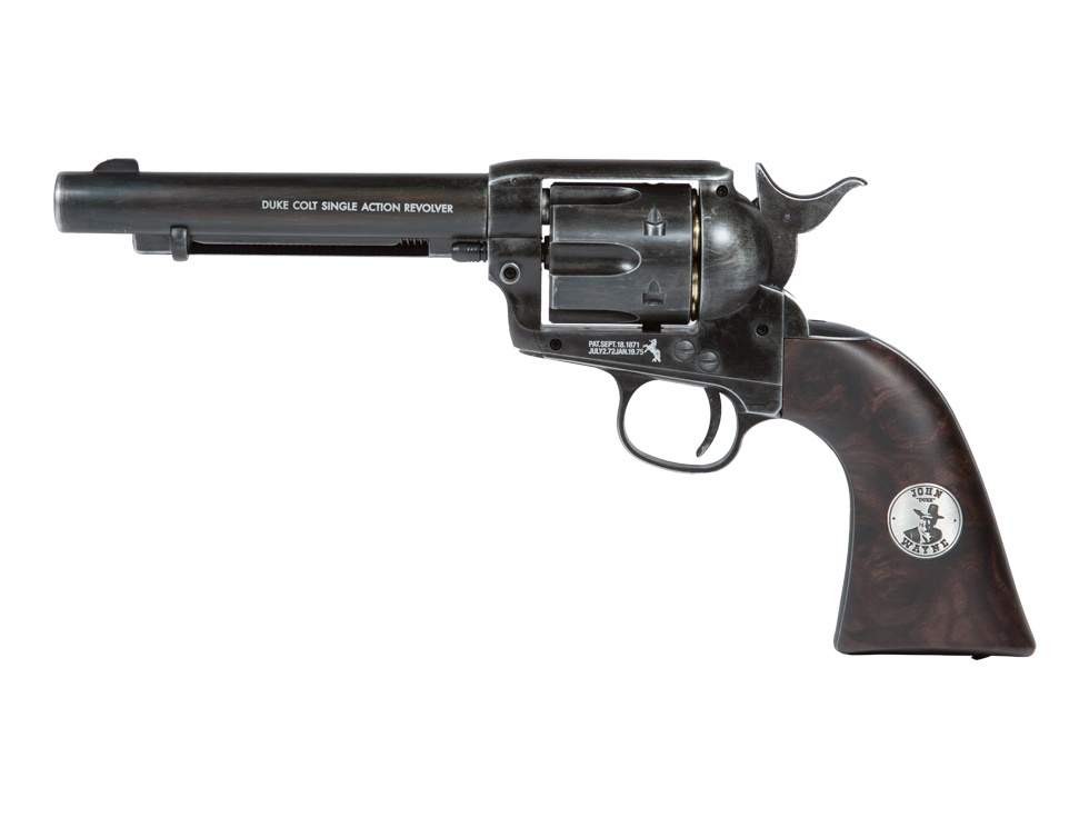 Duke Colt CO2 Pellet Revolver, Weathered 0.177