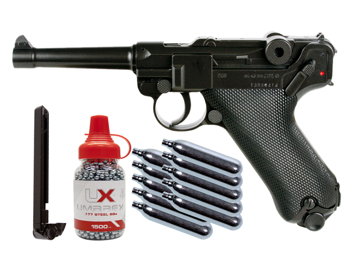 Legends P08 CO2 Pistol Kit