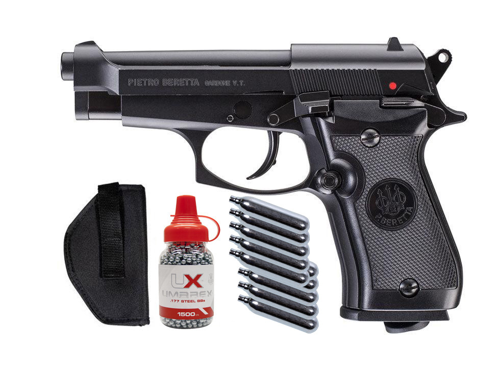 Beretta M84FS CO2 BB Blowback Metal Pistol Kit