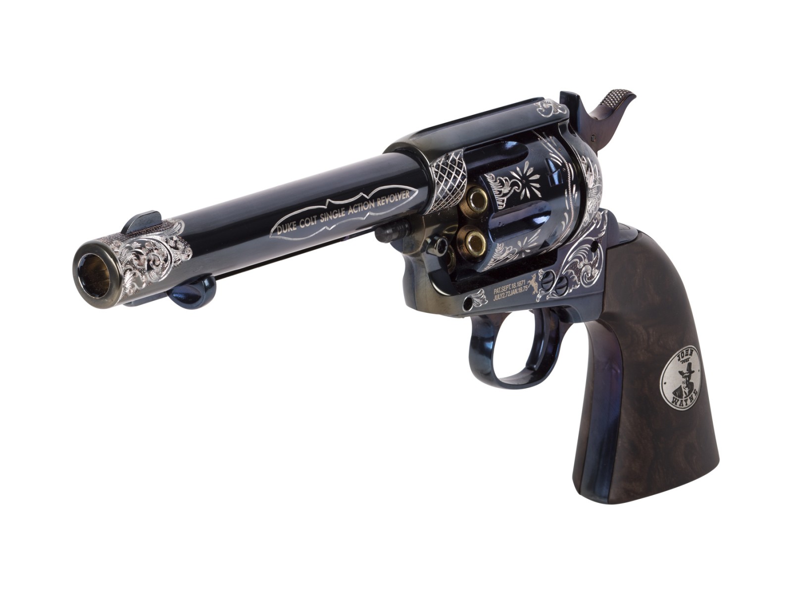 Duke Colt SAA CO2 Revolver, Blued, Limited Edition