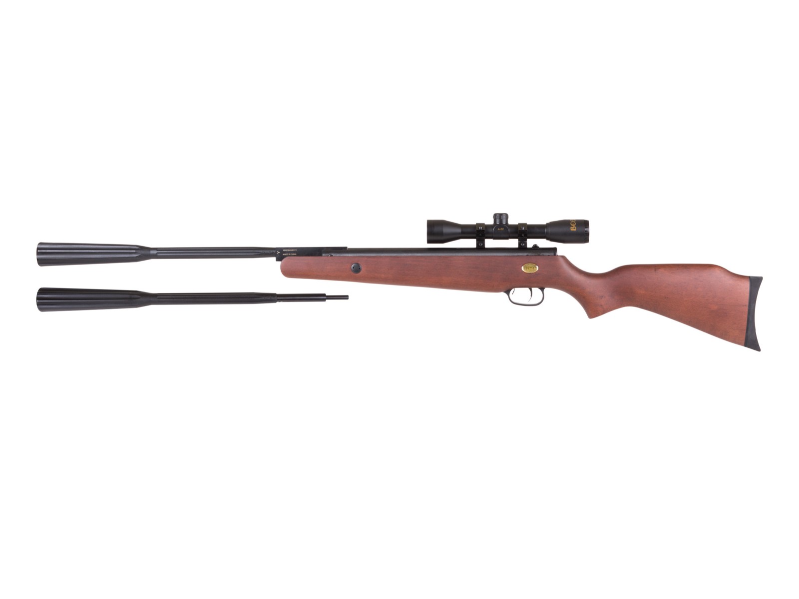 Beeman Quiet Tek Gas Ram DC Air Rifle Combo