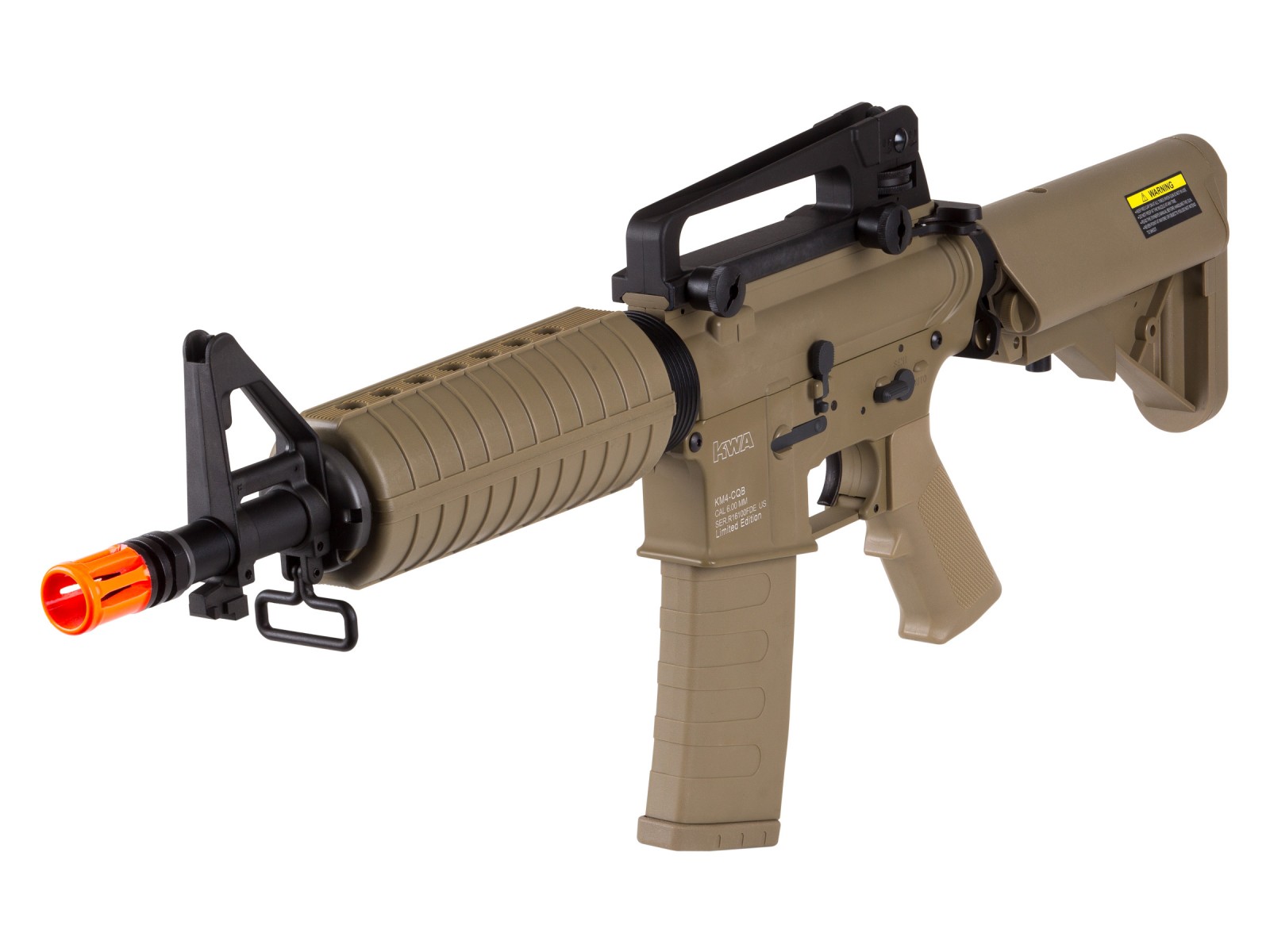 KWA KM4 CQB  FDE  Full Metal Airsoft Rifle AEG