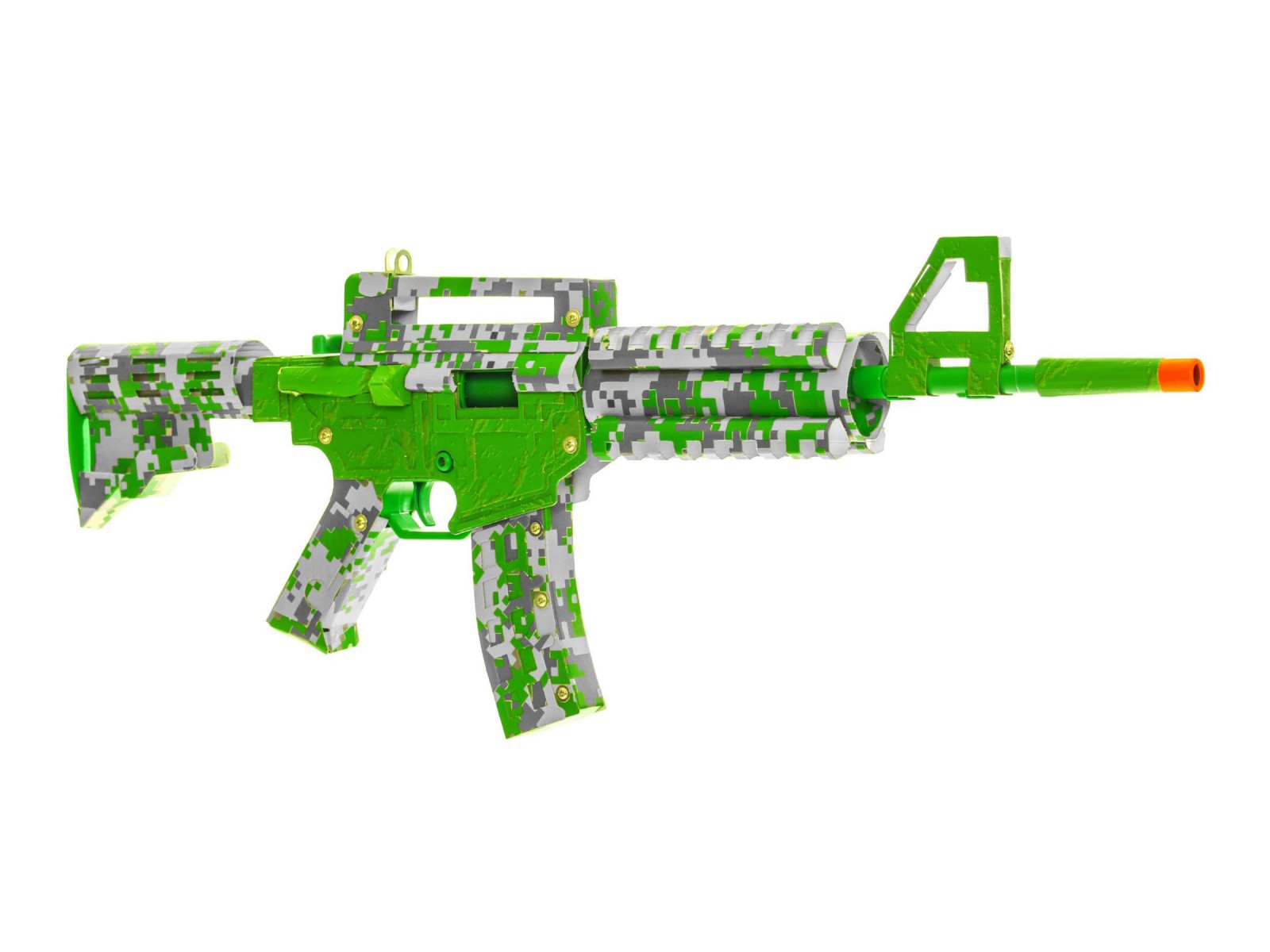 paper shooters lime green