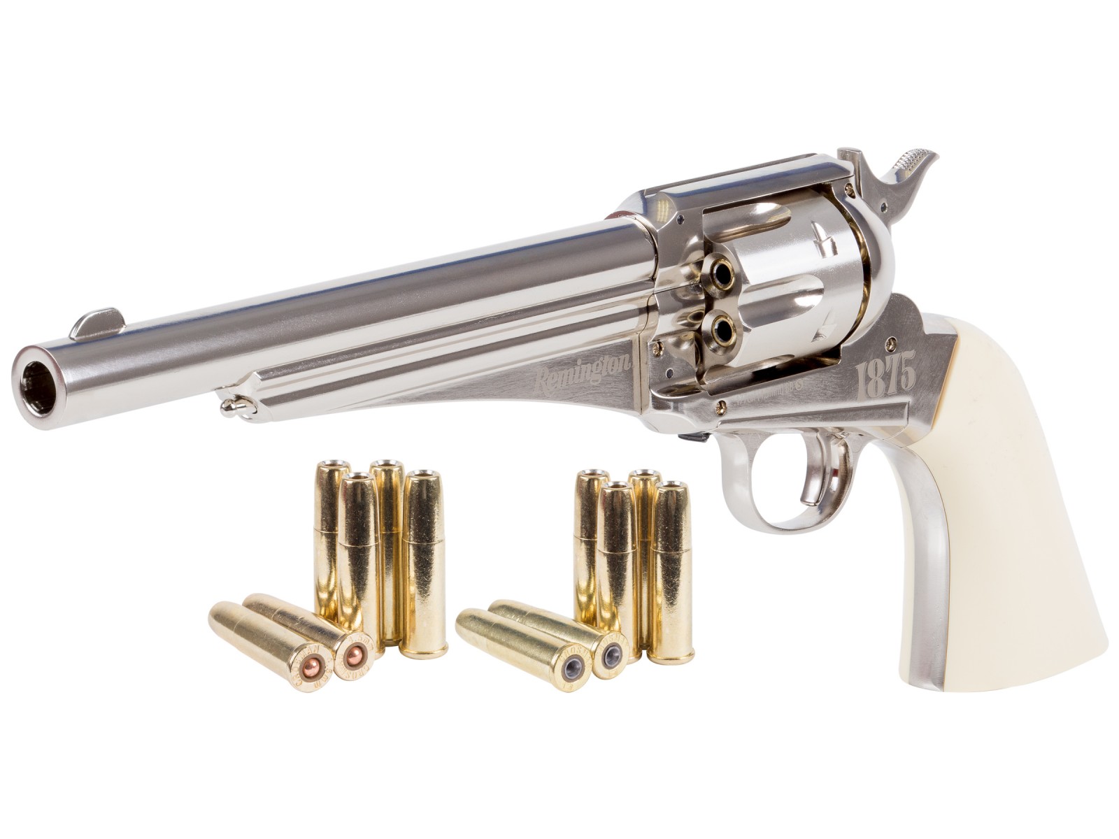 Remington 1875 CO2 Dual Ammo Replica Revolver 0.177