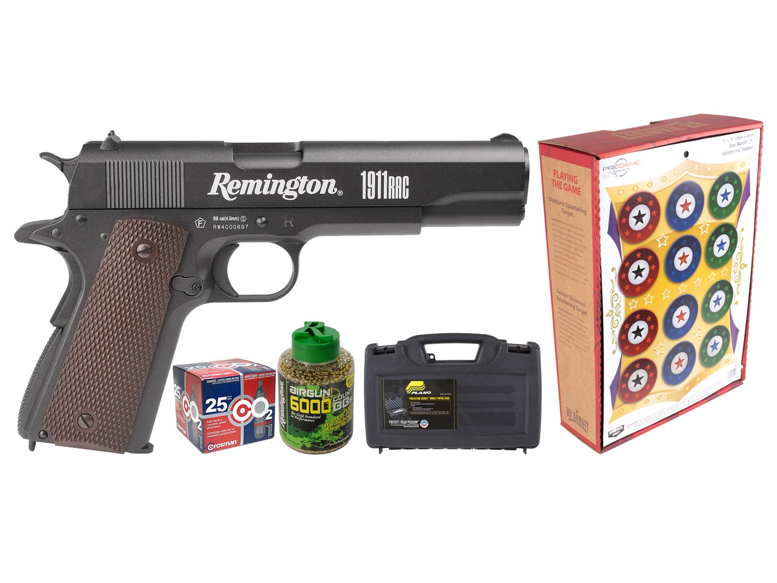 Remington 1911 RAC CO2 BB Pistol Kit