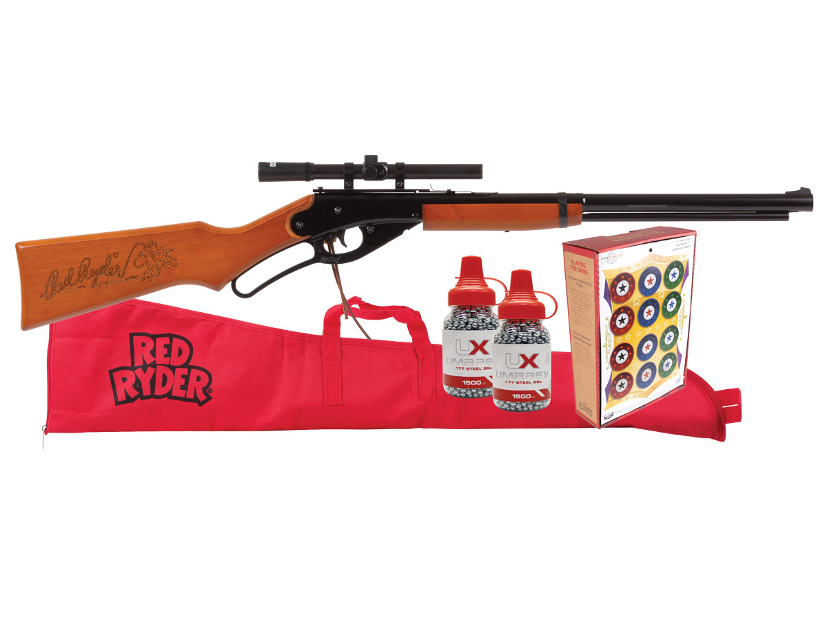 Daisy Red Ryder Lasso Scoped BB Rifle Kit 0.177