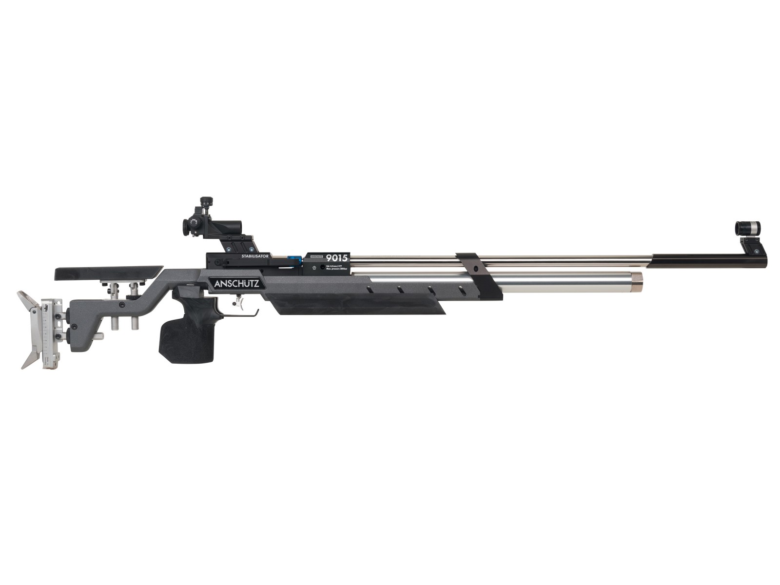 Anschutz 9015 Air Rifle  Aluminum Anthracite/Black